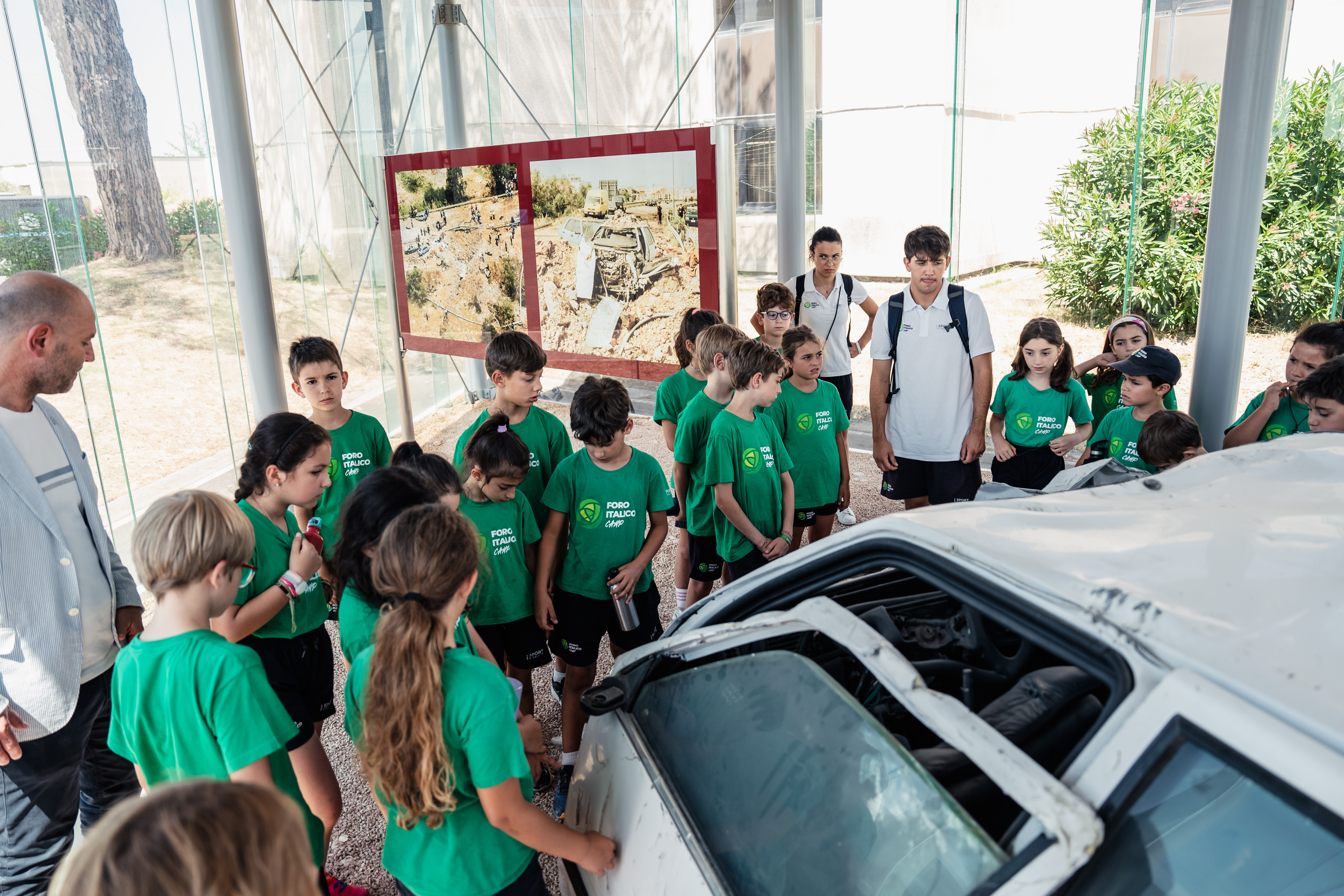 Special Day Forze Armate e Forze dell'Ordine, educazione civica e sport per 150 bambini del Foro Italico Camp