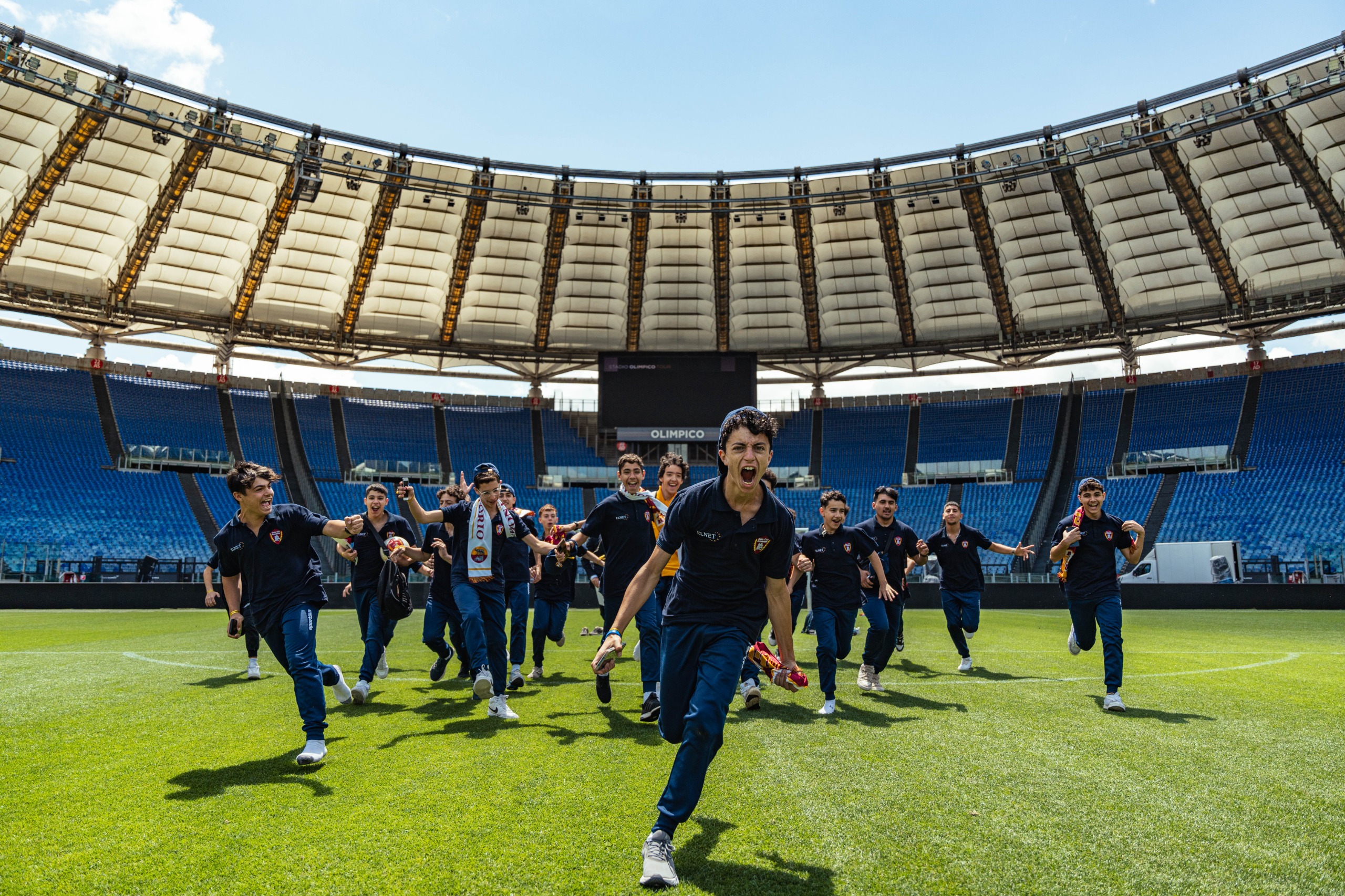 Sport oltre le barriere: il Roma Club Gerusalemme in visita all'Olimpico