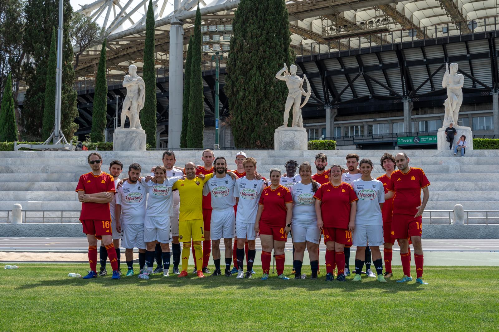 Calcio a 8, sport, inclusione e socialità allo Stadio dei Marmi per le finali della Lega Unica