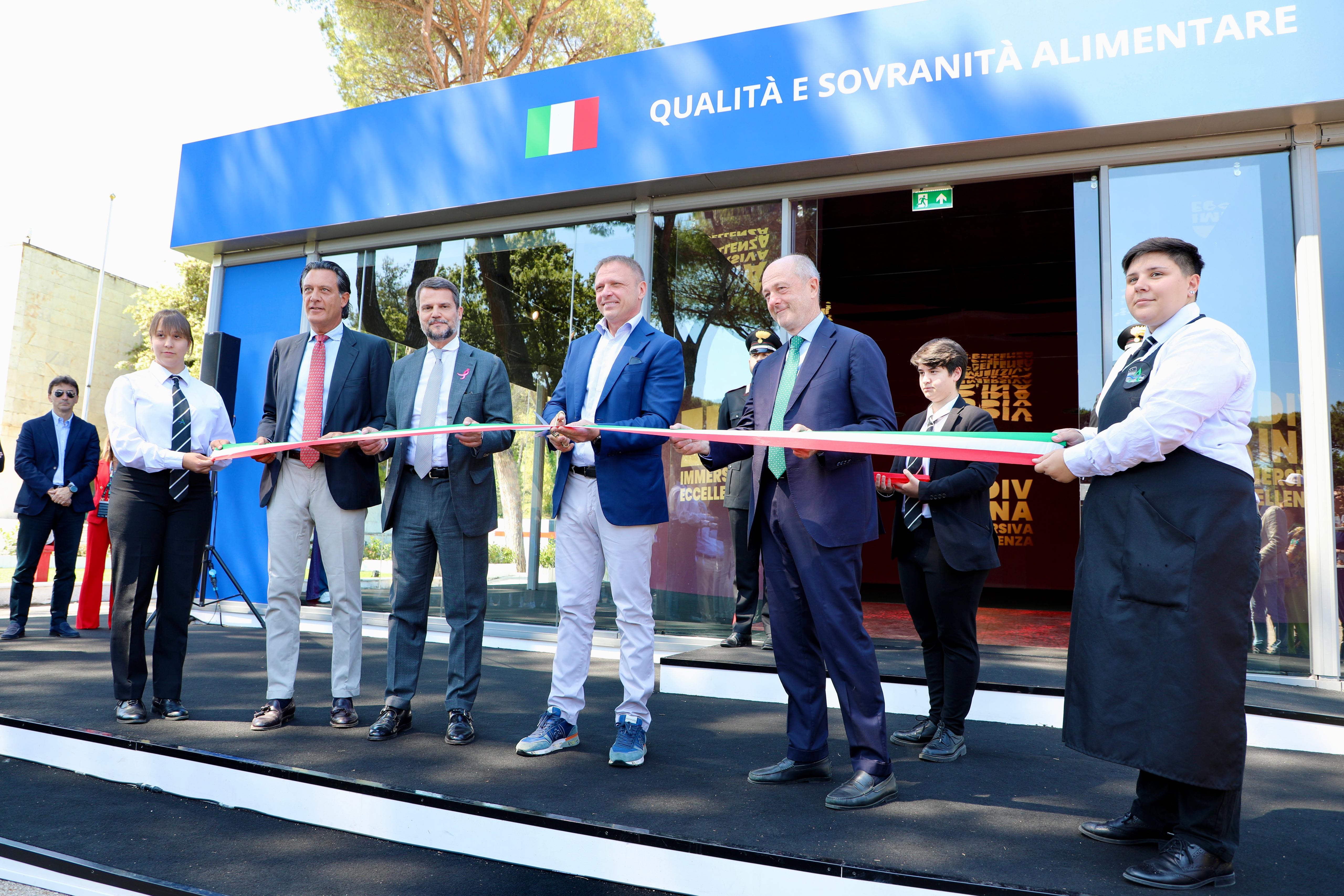 Internazionali BNL d'Italia di tennis. Inaugurato 