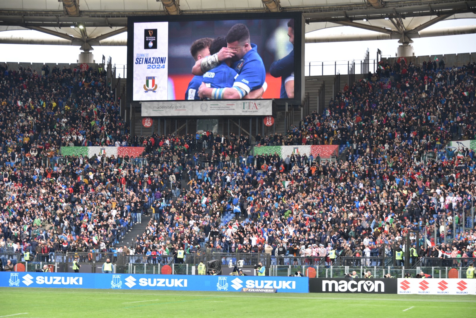 L’Olimpico è lo stadio più popolare del Sei Nazioni di rugby. In vetta sul web e sui social