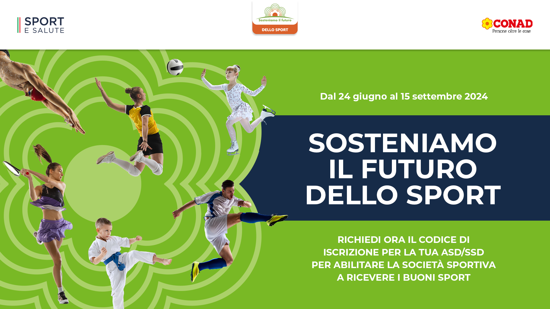 Sosteniamo il futuro dello sport