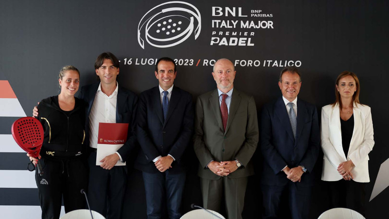 BNL ITALY MAJOR PREMIER PADEL - CONFERENZA STAMPA 2023