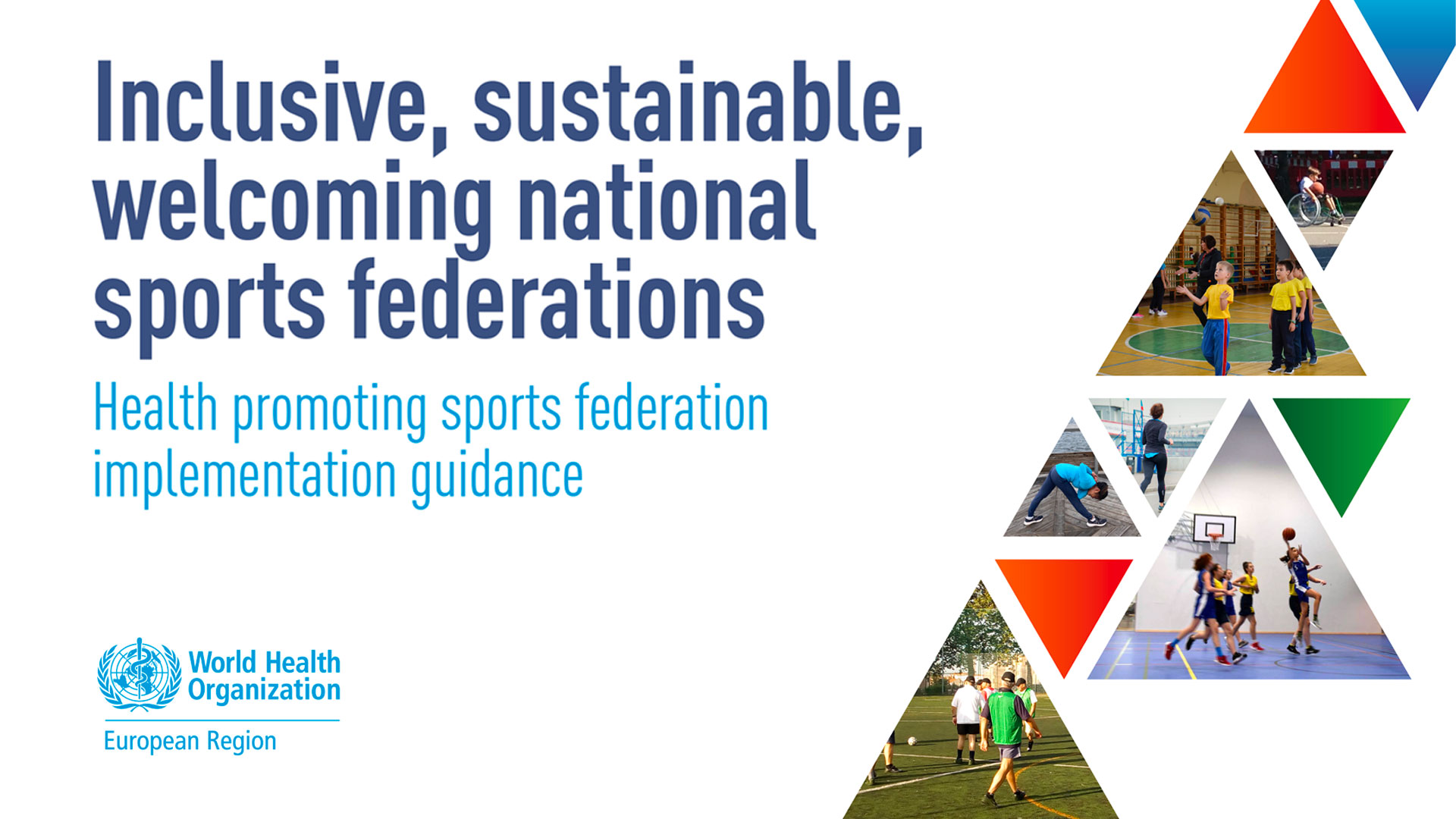 Guida OMS per promuovere la salute attraverso le Federazioni Sportive Nazionali